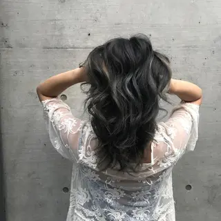 セミロング カラー 佐野 智史のヘアスタイル