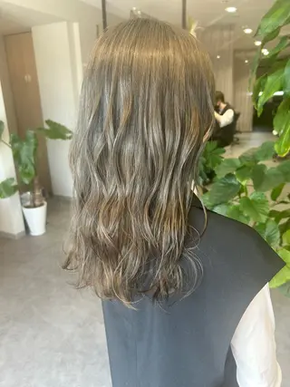 カラー 桝谷 来空のヘアスタイル