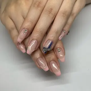 ネイル うの 韓国ﾈｲﾙ໒꒱⋆⭒˚のネイルデザイン