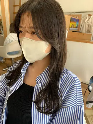 ロング カラー hair &make EPICRUMIのヘアスタイル