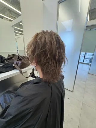 ショート カラー 天野 利咲のヘアスタイル