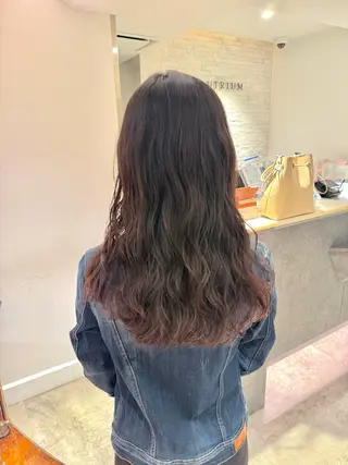 セミロング 🌷nanami 縮毛矯正🌷のヘアスタイル
