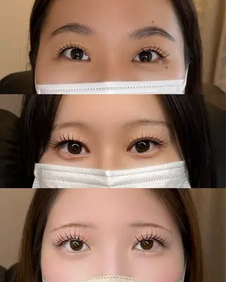 マツエク・マツパ 染葉 咲菜のマツエク・マツパデザイン