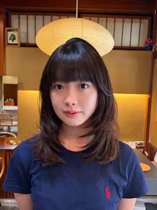 ミディアム ゆるふわガーリーst yle🩰yuukaのヘアスタイル