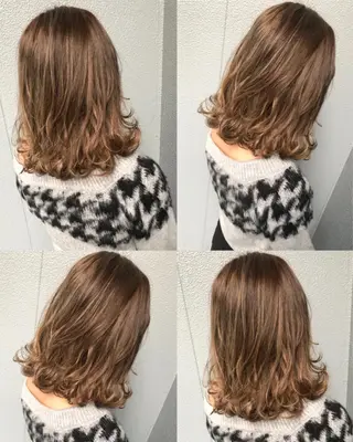 ミディアム Loob.TOKYO MIYA🌈のヘアスタイル