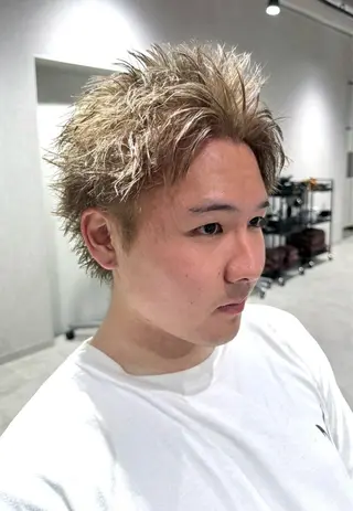 メンズ メンズカラー特化 🔥Reoのヘアスタイル