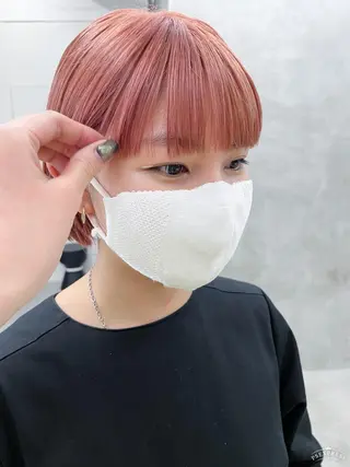 ショート 💜ショート💜 ウルフ、ボブ二色亜美のヘアスタイル