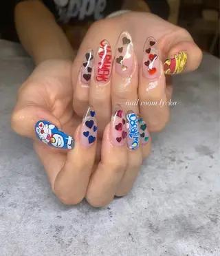 ネイル ネイルルームリッカ 𝐦𝐚𝐲𝐮のネイルデザイン