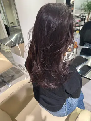 ロング カラー 夜23時まで予約🉑 reverieあきらのヘアスタイル