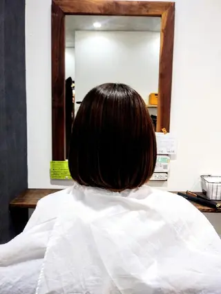 ミディアム 田中 杏佳のヘアスタイル