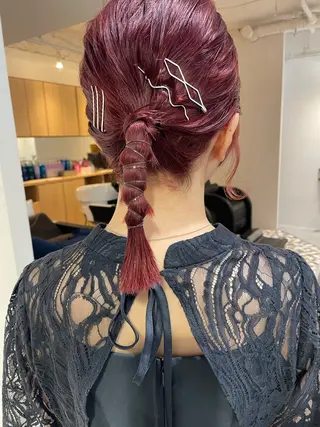 ミディアム ヘアアレンジ 平澤 萌香のその他イメージ