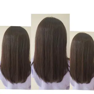 セミロング カラー 美谷添(ミヤゾエ) まどか大人ヘアサロンのヘアスタイル