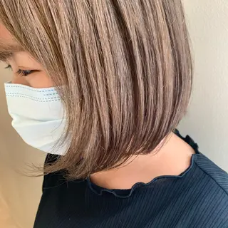 ショート カラー 暖色/ブリーチカラー 🎀 M i k uのヘアスタイル