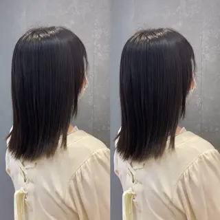 ミディアム み うのヘアスタイル