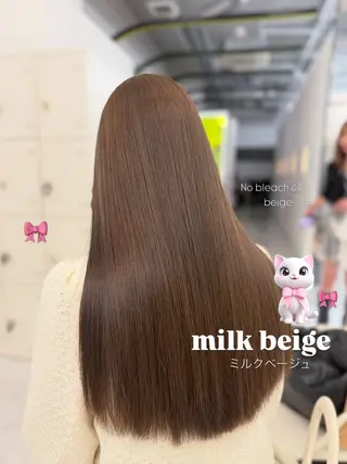 ロング カラー ヘアアレンジ 透明感カラー🎀艶髪 Anju/渋谷🎀のヘアスタイル