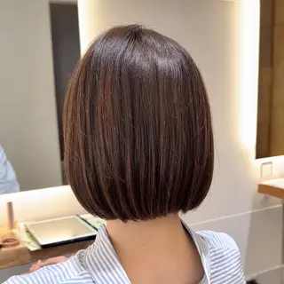 ショート 縮毛矯正/艶カラー/ 🌸ゆうき🌸のヘアスタイル