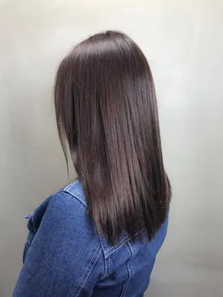 ミディアム カラー 【透明感、艶髪】西村 有司のヘアスタイル