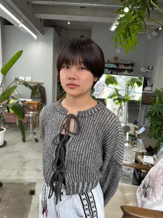 ショート U-fuショート 伊藤拓海のヘアスタイル