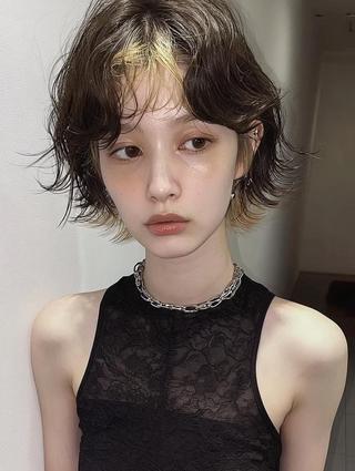 ショート パーマ レイヤーカット✨ 福井雄登のヘアスタイル