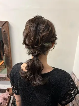 ロング カラー 古川 尚実のヘアスタイル