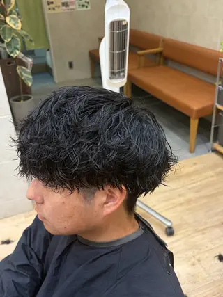 パーマ メンズ 小田 暉のヘアスタイル