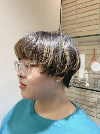 ショート ちあい🌈 アトリエJDパリのヘアスタイル