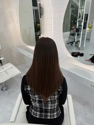 ロング カラー 透明感カラー 💋🩷りなのヘアスタイル