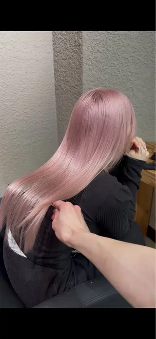 カラー 💖艶ハイトーン髪質 改善💖ケンシンのヘアスタイル