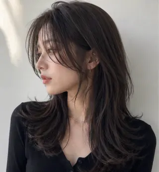 セミロング Rr salon 鵜澤剛のヘアスタイル
