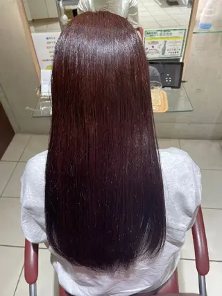 ロング 関根 虹輝のヘアスタイル