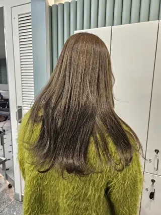 ロング カラー あいだ🐼ミニモ 8月限定クーポン配信のヘアスタイル