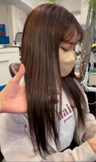 ロング カラー ⭐️モデル募集中⭐️ ひだかのヘアスタイル