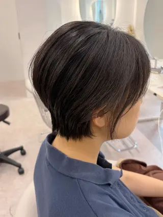 ショート 似合わせカット ショートボブ🦋廣瀬のヘアスタイル