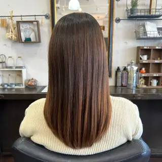 ロング 近藤 優羽のヘアスタイル