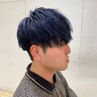ショート カラー メンズ メンズ特化型美容師 栗山勇人のヘアスタイル