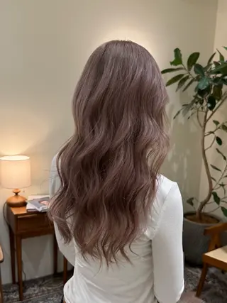 カラー harpers渋谷 SAKIのヘアスタイル