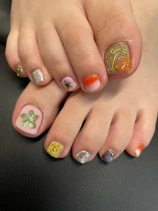 ネイル nail salon 3🌞越谷のネイルデザイン