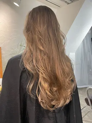 ロング カラー デザインカット/新宿 🕊️mao 🌿のヘアスタイル