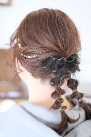 セミロング 岩村 夏姫のヘアスタイル