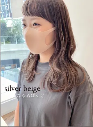 セミロング カラー アイブロウ 🍋黒瀬梨央の眉毛・アイブロウイメージ