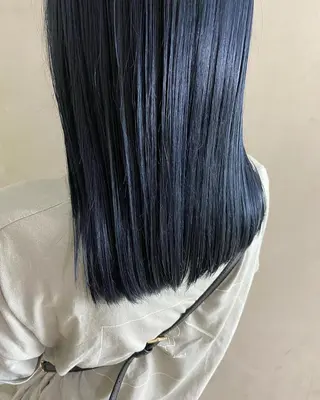 ミディアム カラー 清村 和音のヘアスタイル