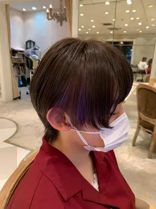 ショート カラー Takahashi Yuriのヘアスタイル