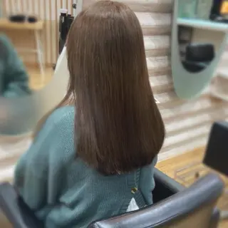 ロング カラー KON|ごまかさない 艶。酸熱×精密カットのヘアスタイル