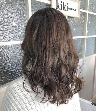 ミディアム 植田 敬太のヘアスタイル