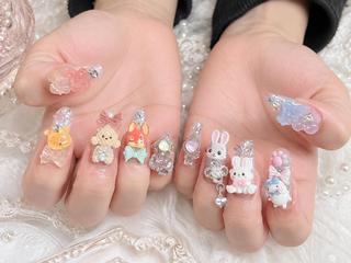 ネイル 木下 はるかのネイルデザイン