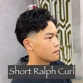 ショート パーマ ヘアアレンジ メンズ MENIN メンズ サロン 望月 涼太のヘアスタイル