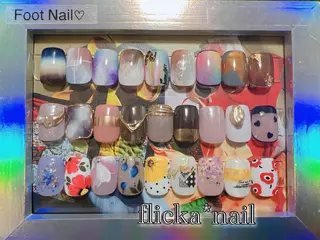 ネイル flicka* nailのネイルデザイン