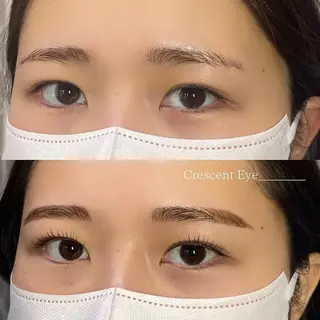 アイブロウ Crescent Eye Sawakaのマツエク・マツパデザイン