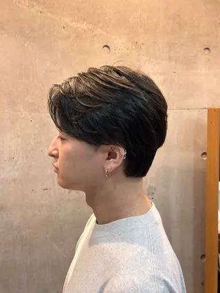 ショート パーマ メンズ 🔥メンズカラー🔥 セヤシュウヘイのヘアスタイル