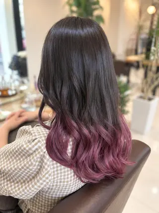 ロング カラー 伊勢崎/nap hair 秋山拓未のヘアスタイル